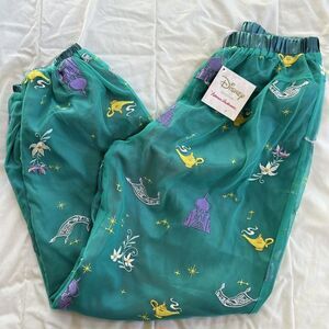 Disney Aladdin Kids Costume Pants - Teal and Yellow